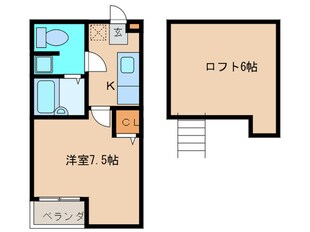 コンフォ－トベネフィス周船寺の物件間取画像